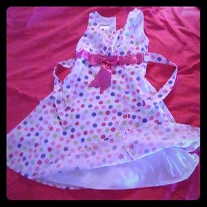 Girls size 6 Bonnie Jean lined party dress